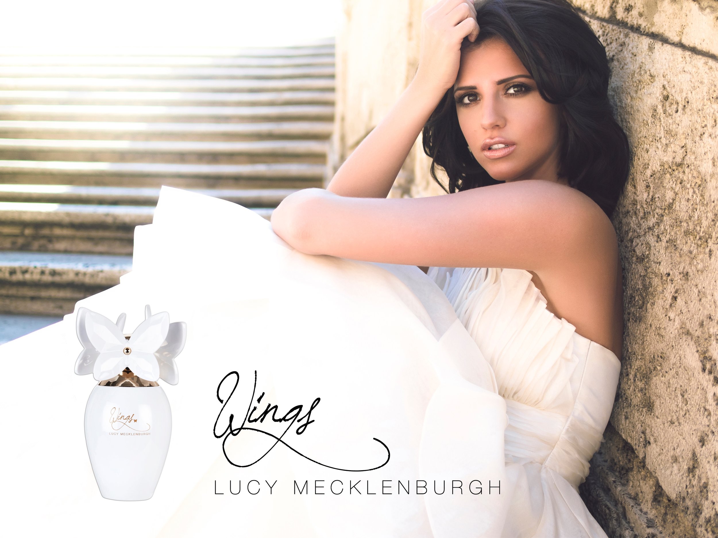 Lucy Mecklenburgh Fragrance Campaign by Jay McLaughlin
