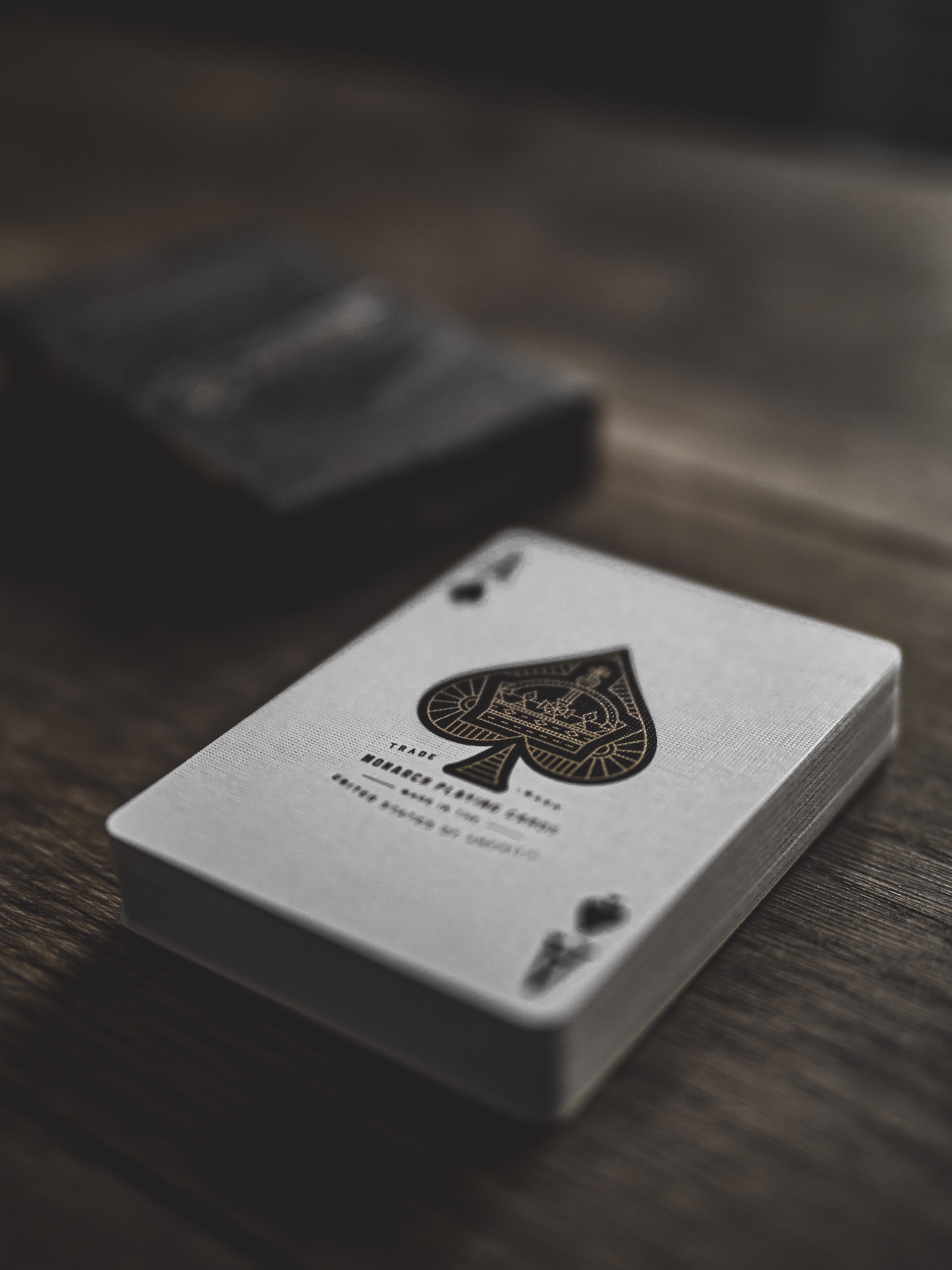 Cards Cardistry Playing Ace of Spades